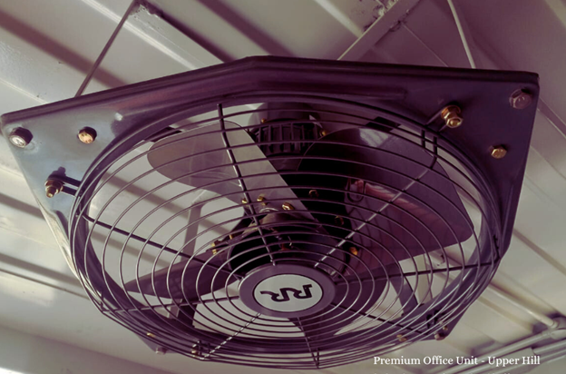 AC in the container