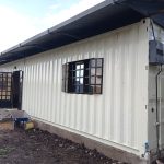 A container farm-house in Kenya