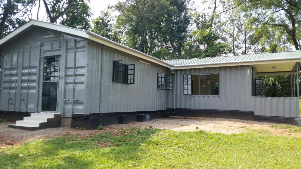 Three bedroom container house in Kenya