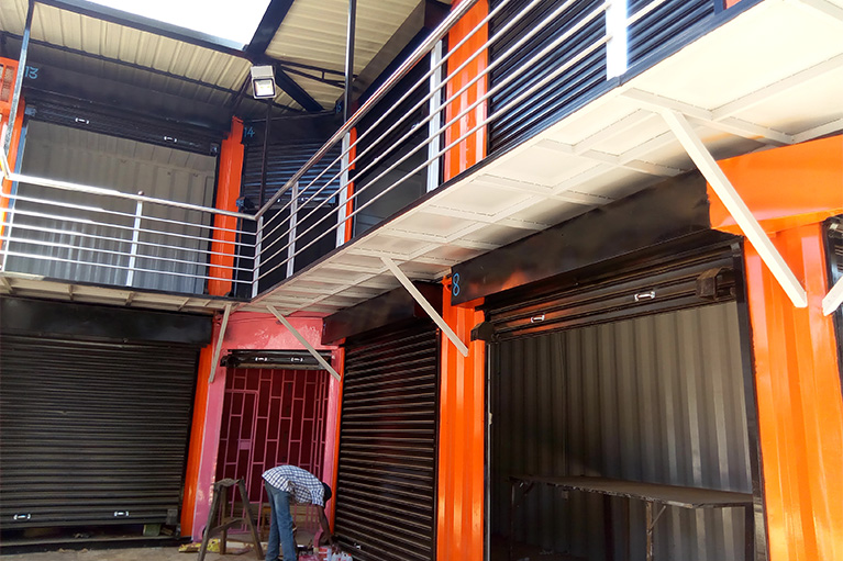Container stalls Waiyaki Way3