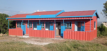Fabricated container House