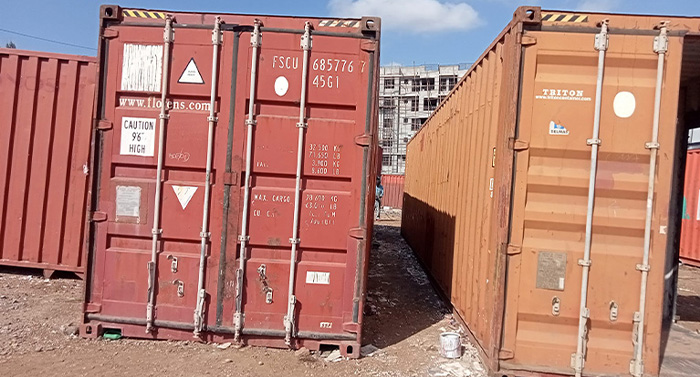 Empty containers for sale